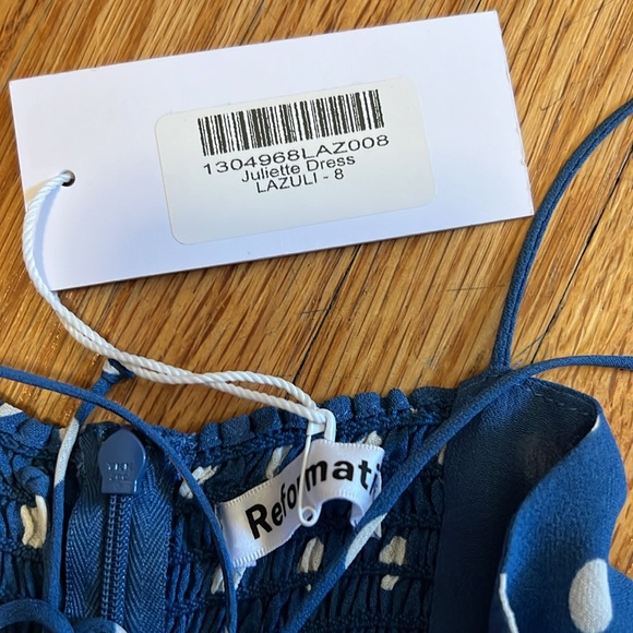 Reformation Rockabilly Polka Dot Summer Dress - Picture 4 of 7